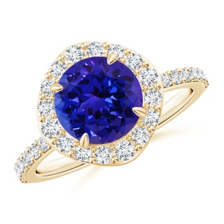 Round AAAA Tanzanite