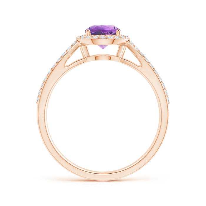 A - Amethyst / 1.08 CT / 14 KT Rose Gold