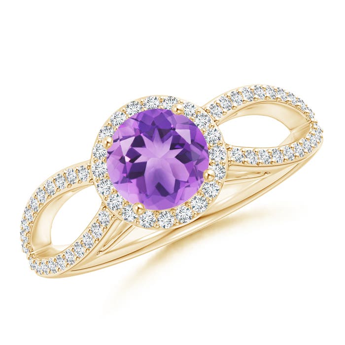 A - Amethyst / 1.08 CT / 14 KT Yellow Gold