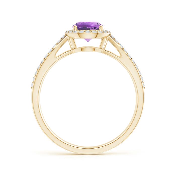 A - Amethyst / 1.08 CT / 14 KT Yellow Gold