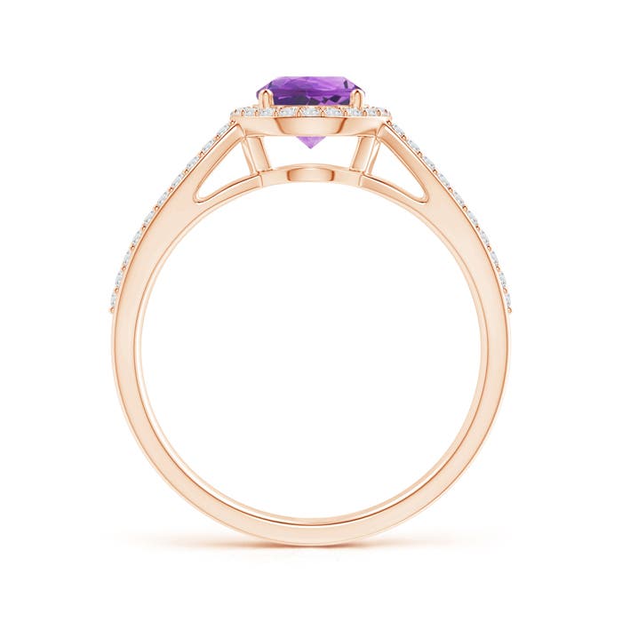 AA - Amethyst / 1.08 CT / 14 KT Rose Gold