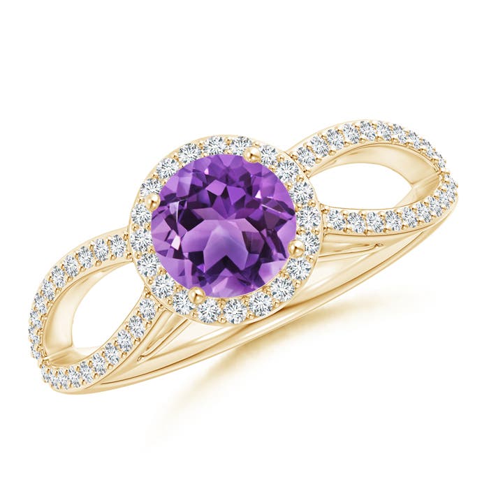 AA - Amethyst / 1.08 CT / 14 KT Yellow Gold