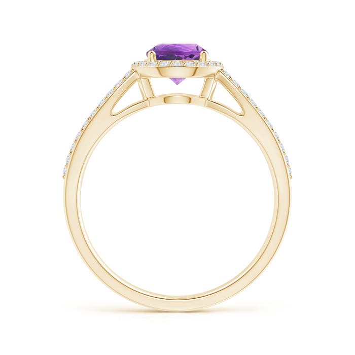 AA - Amethyst / 1.08 CT / 14 KT Yellow Gold