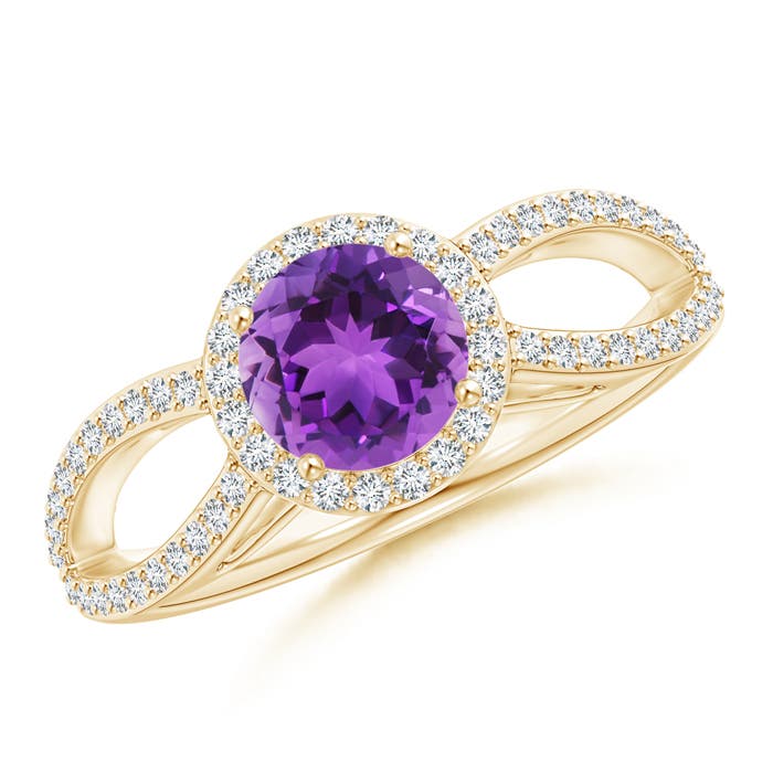 AAA - Amethyst / 1.08 CT / 14 KT Yellow Gold