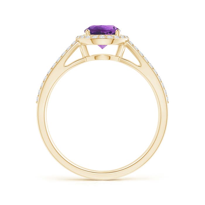 AAA - Amethyst / 1.08 CT / 14 KT Yellow Gold