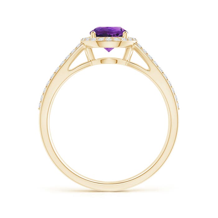 AAAA - Amethyst / 1.08 CT / 14 KT Yellow Gold