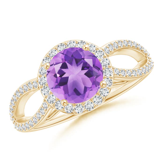 A - Amethyst / 1.49 CT / 14 KT Yellow Gold