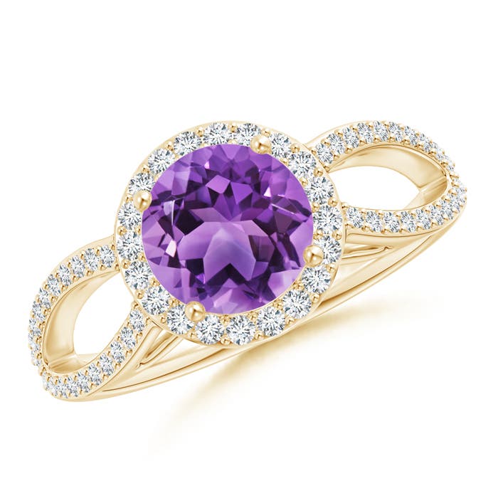 AA - Amethyst / 1.49 CT / 14 KT Yellow Gold