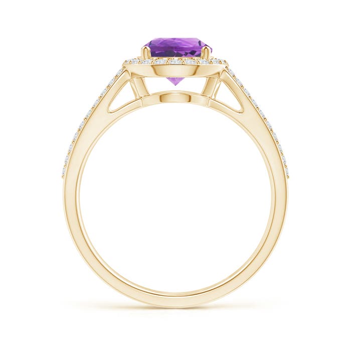 AA - Amethyst / 1.49 CT / 14 KT Yellow Gold