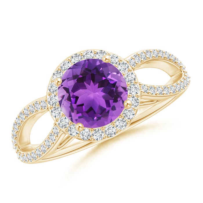 AAA - Amethyst / 1.49 CT / 14 KT Yellow Gold