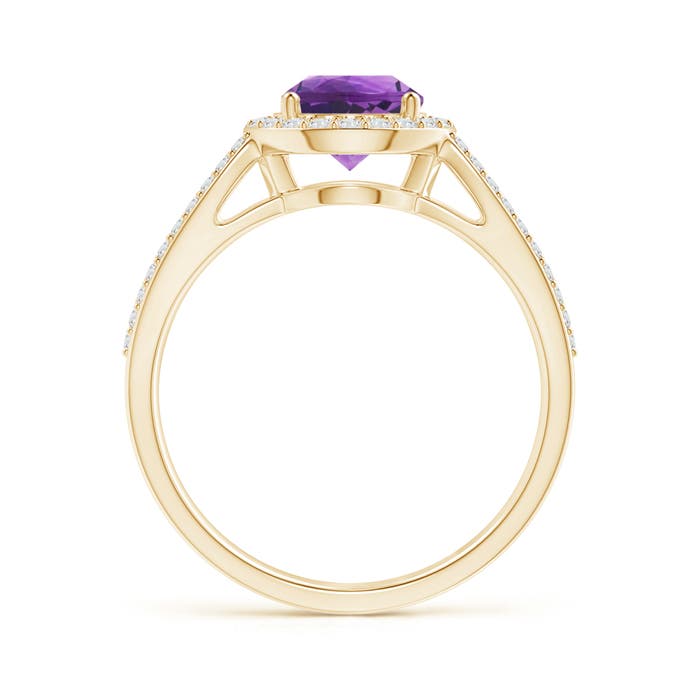 AAA - Amethyst / 1.49 CT / 14 KT Yellow Gold