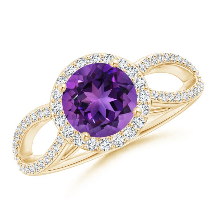 AAAA - Amethyst / 1.49 CT / 14 KT Yellow Gold