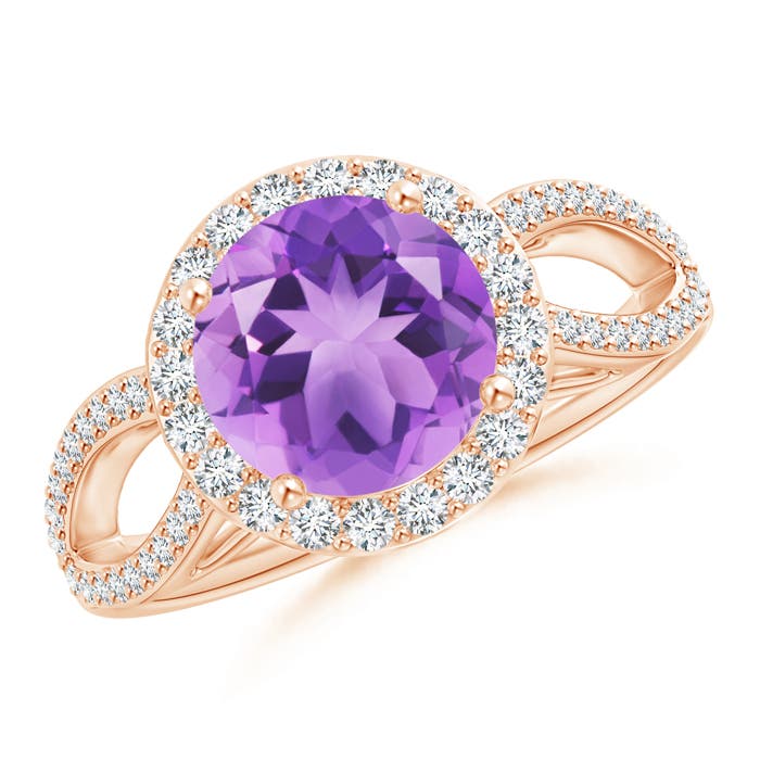 A - Amethyst / 2.16 CT / 14 KT Rose Gold