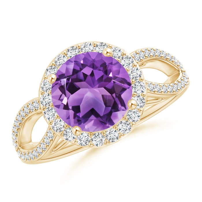 AA - Amethyst / 2.16 CT / 14 KT Yellow Gold