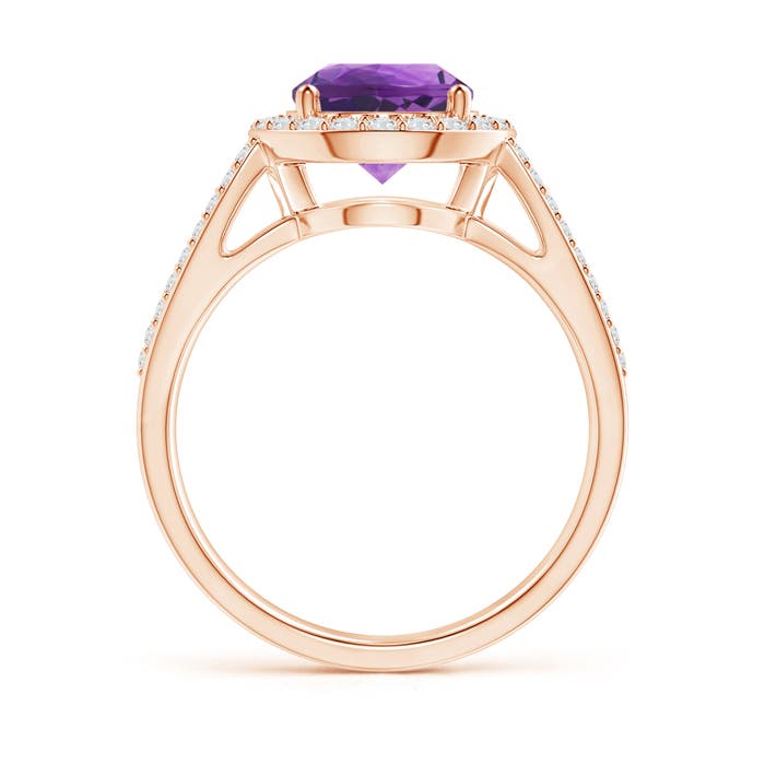 AAA - Amethyst / 2.16 CT / 14 KT Rose Gold