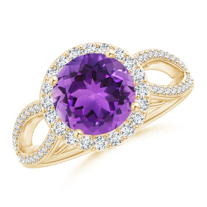 AAA - Amethyst / 2.16 CT / 14 KT Yellow Gold