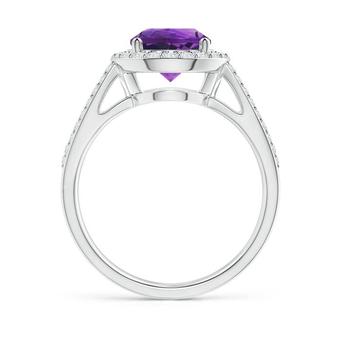 AAAA - Amethyst / 2.16 CT / 14 KT White Gold