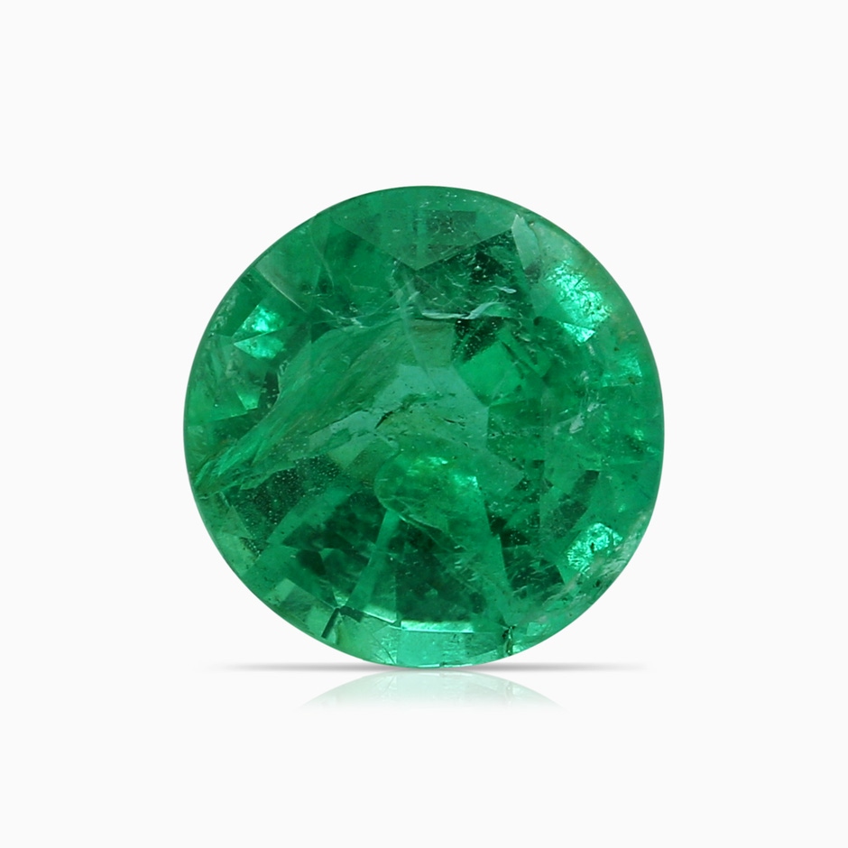 8.88x8.73x5.43mm AA GIA Certified Vintage Style Emerald Ring with Diamond Halo in P950 Platinum side 599