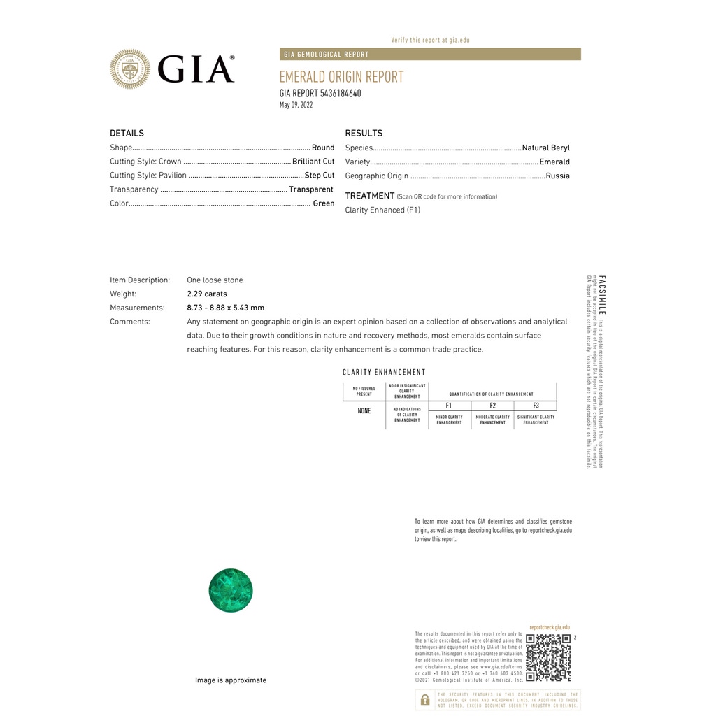 SR1052ED_H GIA_Certificate GIA-Cert