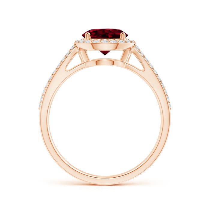 A - Garnet / 1.84 CT / 14 KT Rose Gold