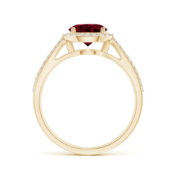 A - Garnet / 1.84 CT / 14 KT Yellow Gold