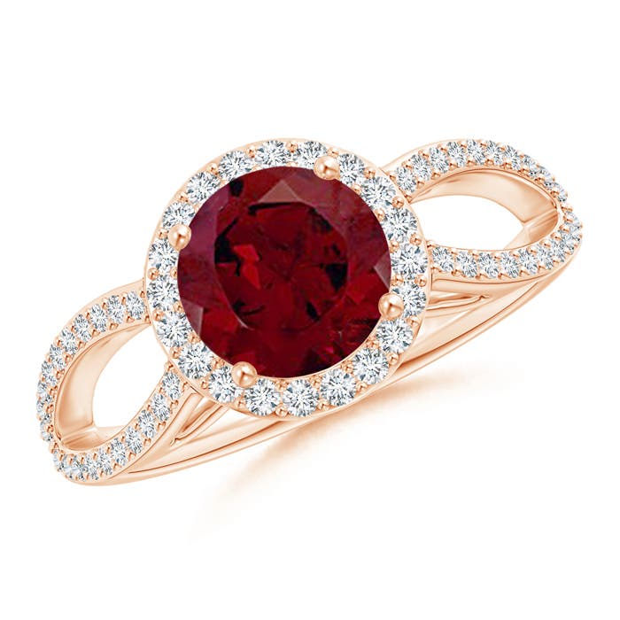 AA - Garnet / 1.84 CT / 14 KT Rose Gold