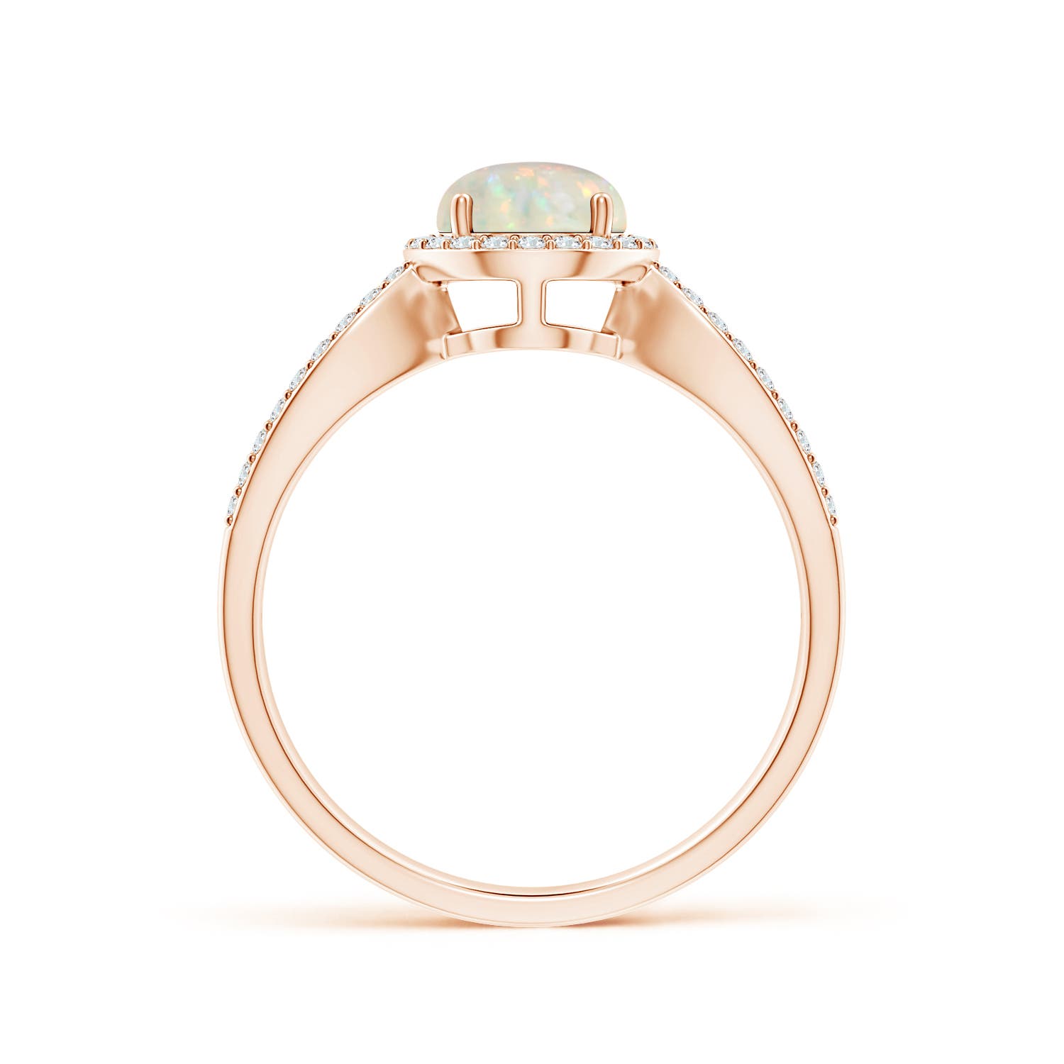 AAA - Opal / 0.78 CT / 14 KT Rose Gold