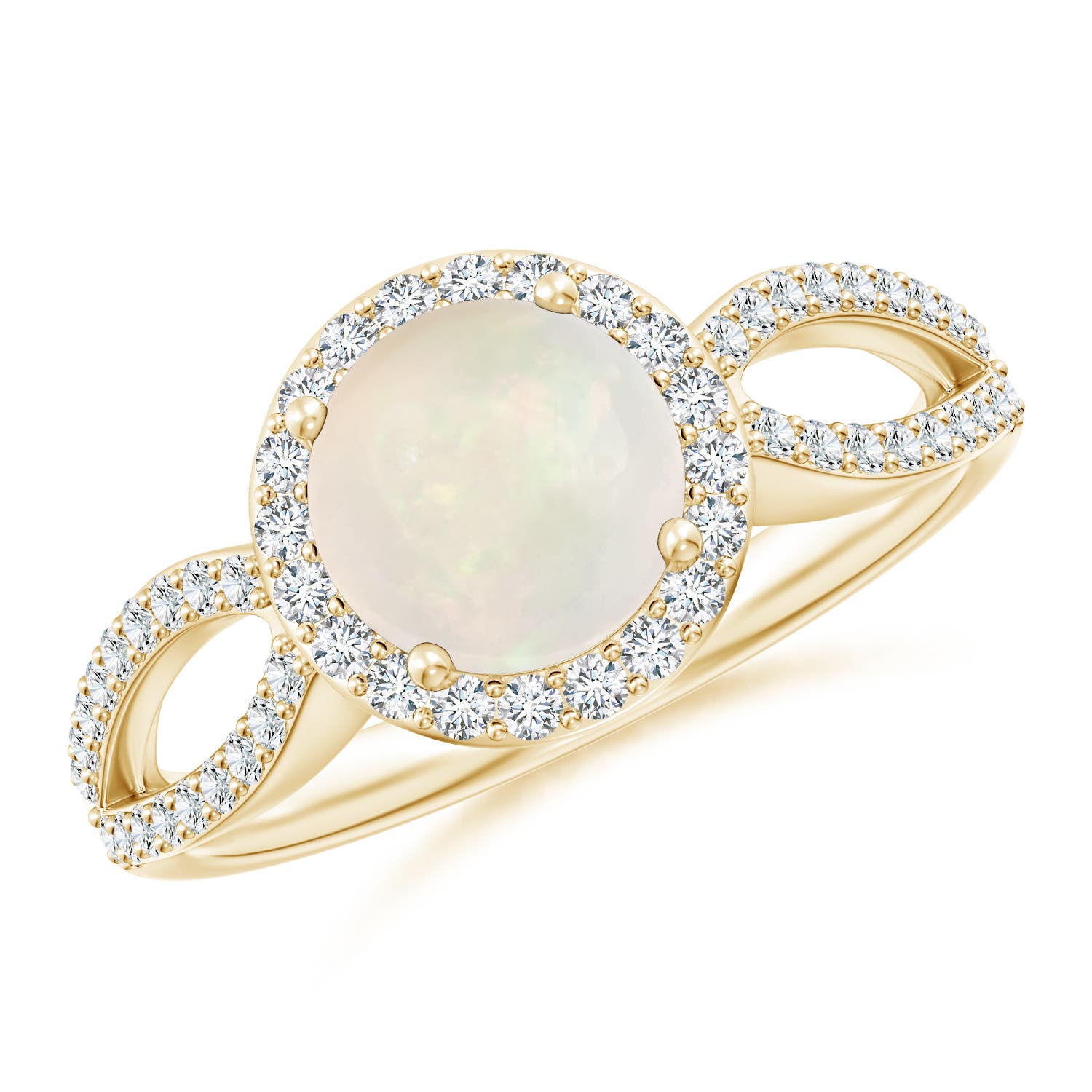 A - Opal / 1.09 CT / 14 KT Yellow Gold