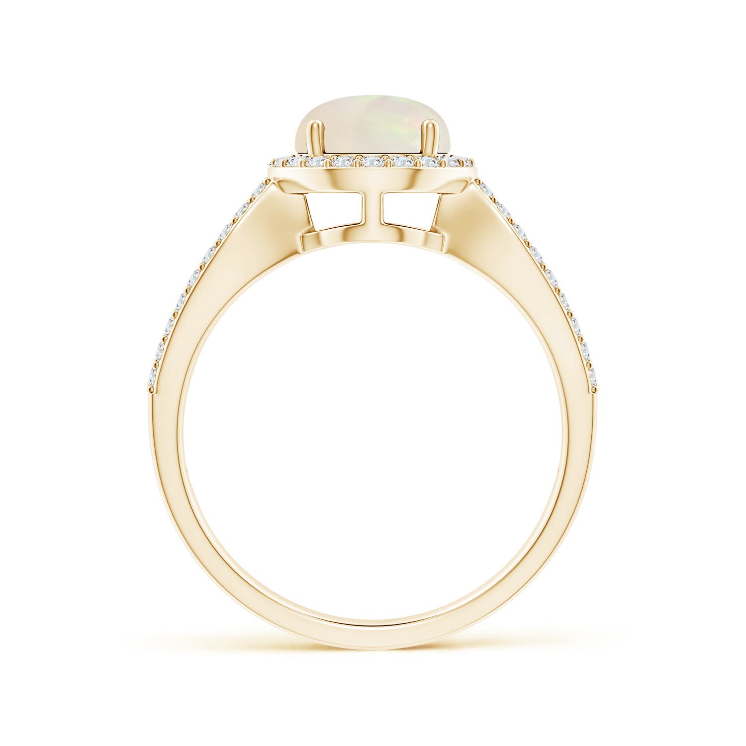 A - Opal / 1.09 CT / 14 KT Yellow Gold