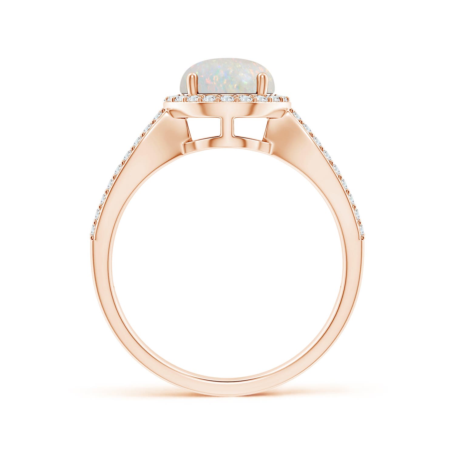 AA - Opal / 1.09 CT / 14 KT Rose Gold