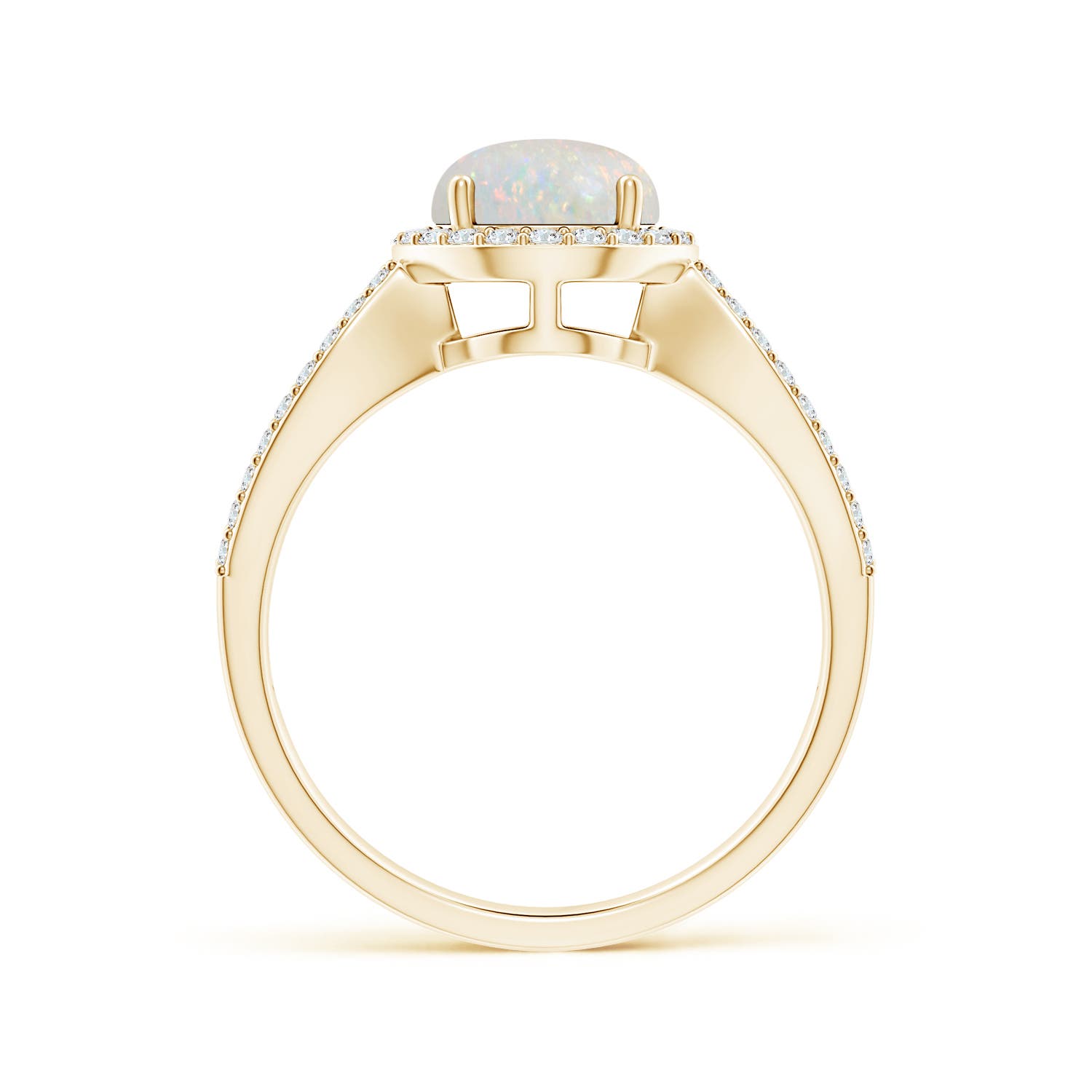 AA - Opal / 1.09 CT / 14 KT Yellow Gold