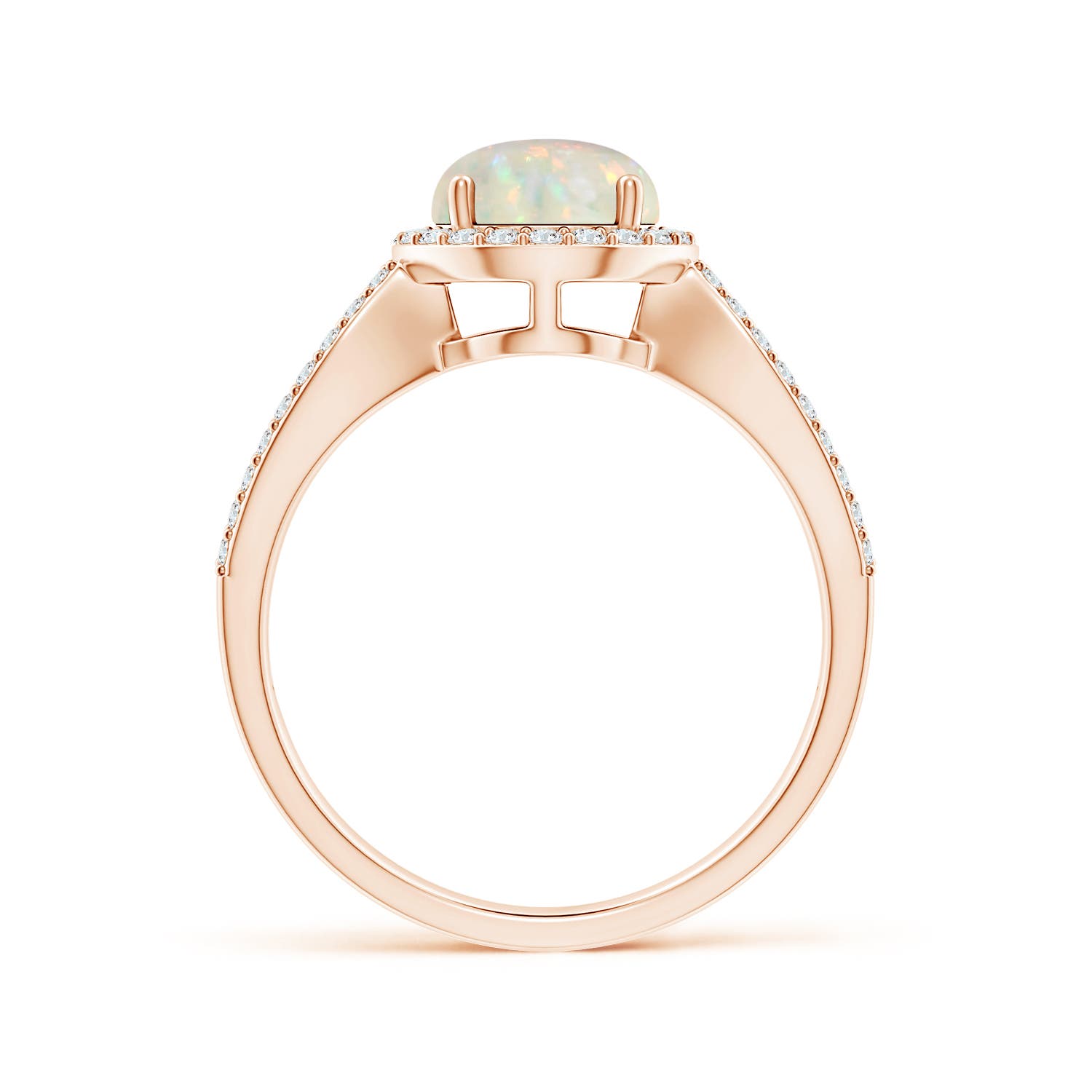 AAA - Opal / 1.09 CT / 14 KT Rose Gold