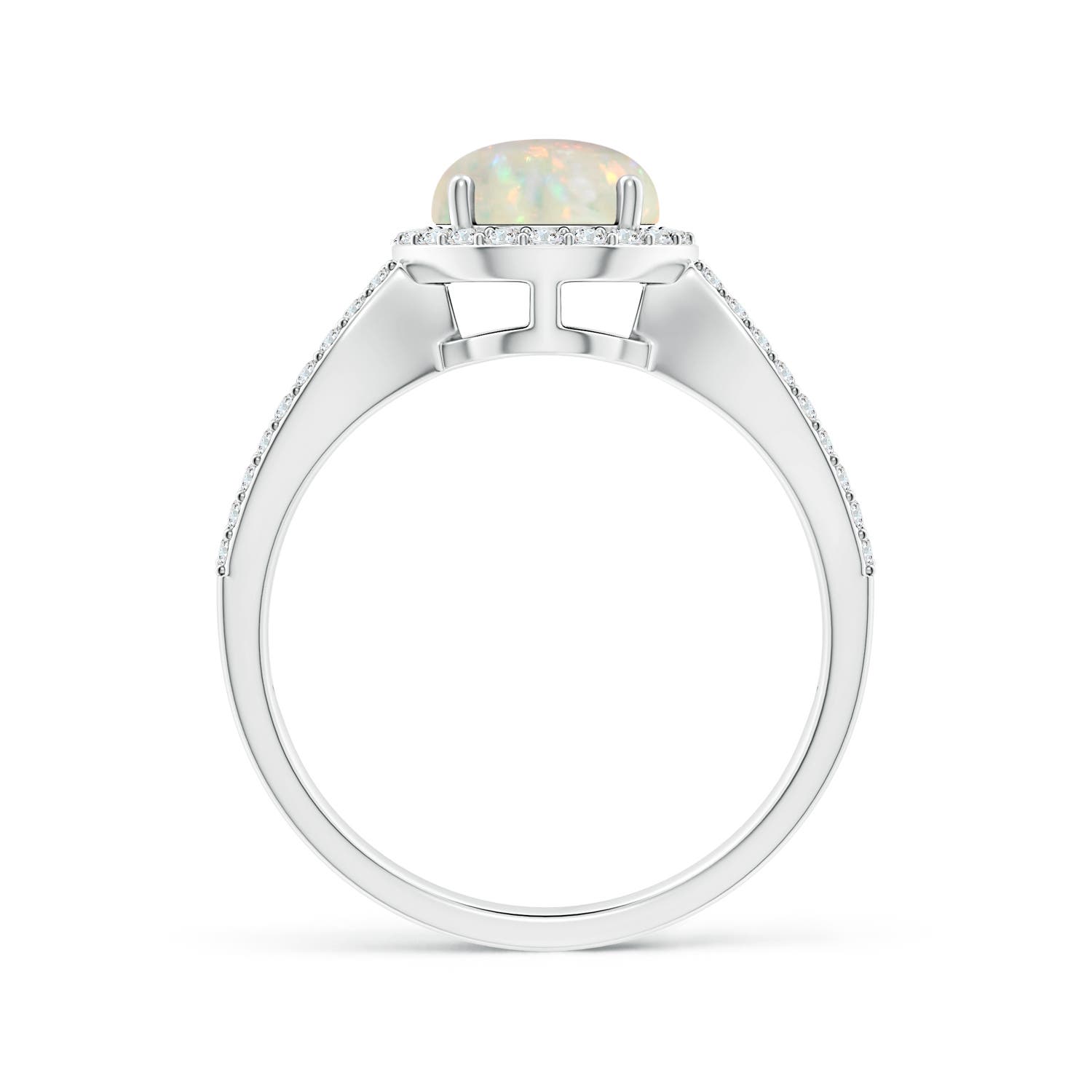 AAA - Opal / 1.09 CT / 14 KT White Gold