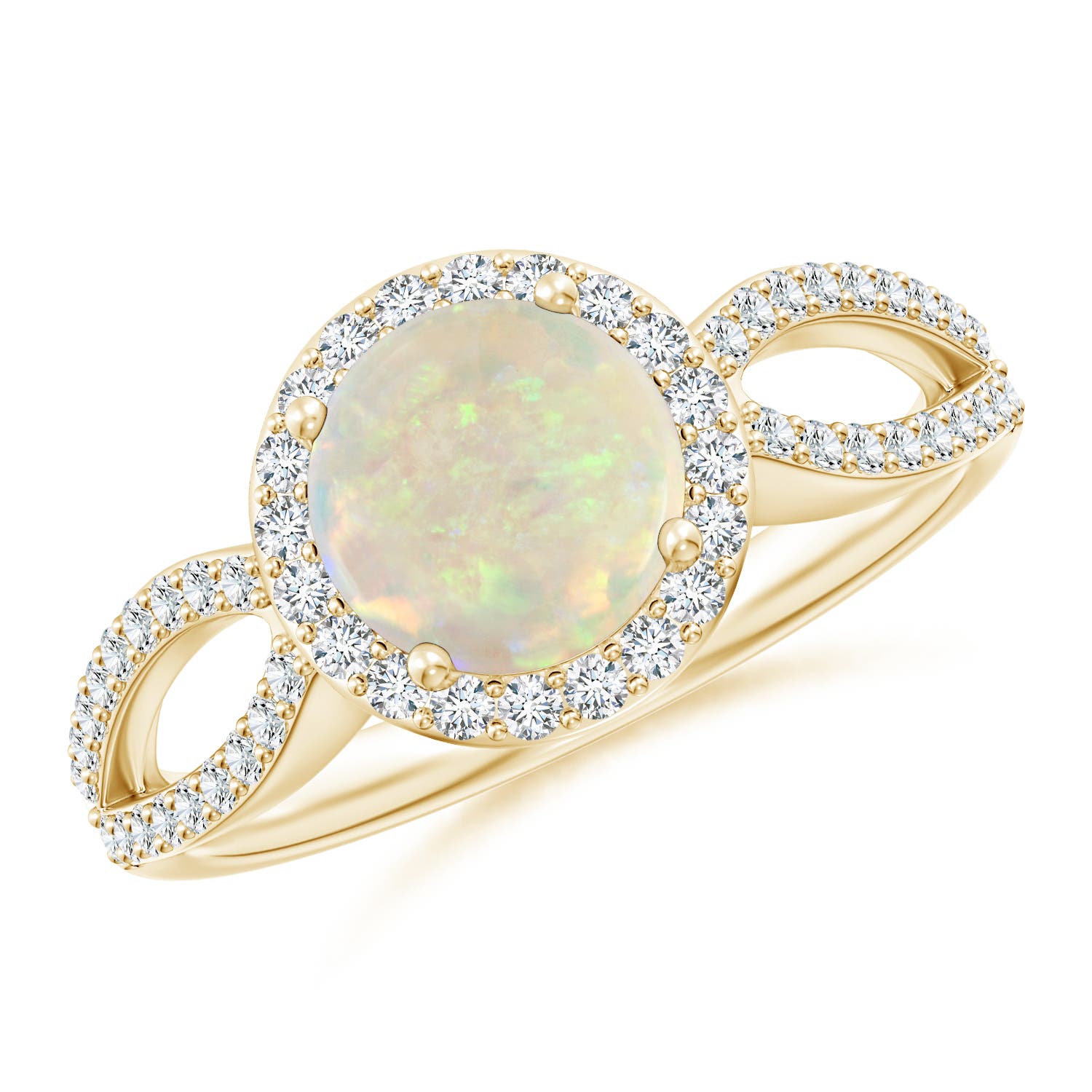 AAA - Opal / 1.09 CT / 14 KT Yellow Gold