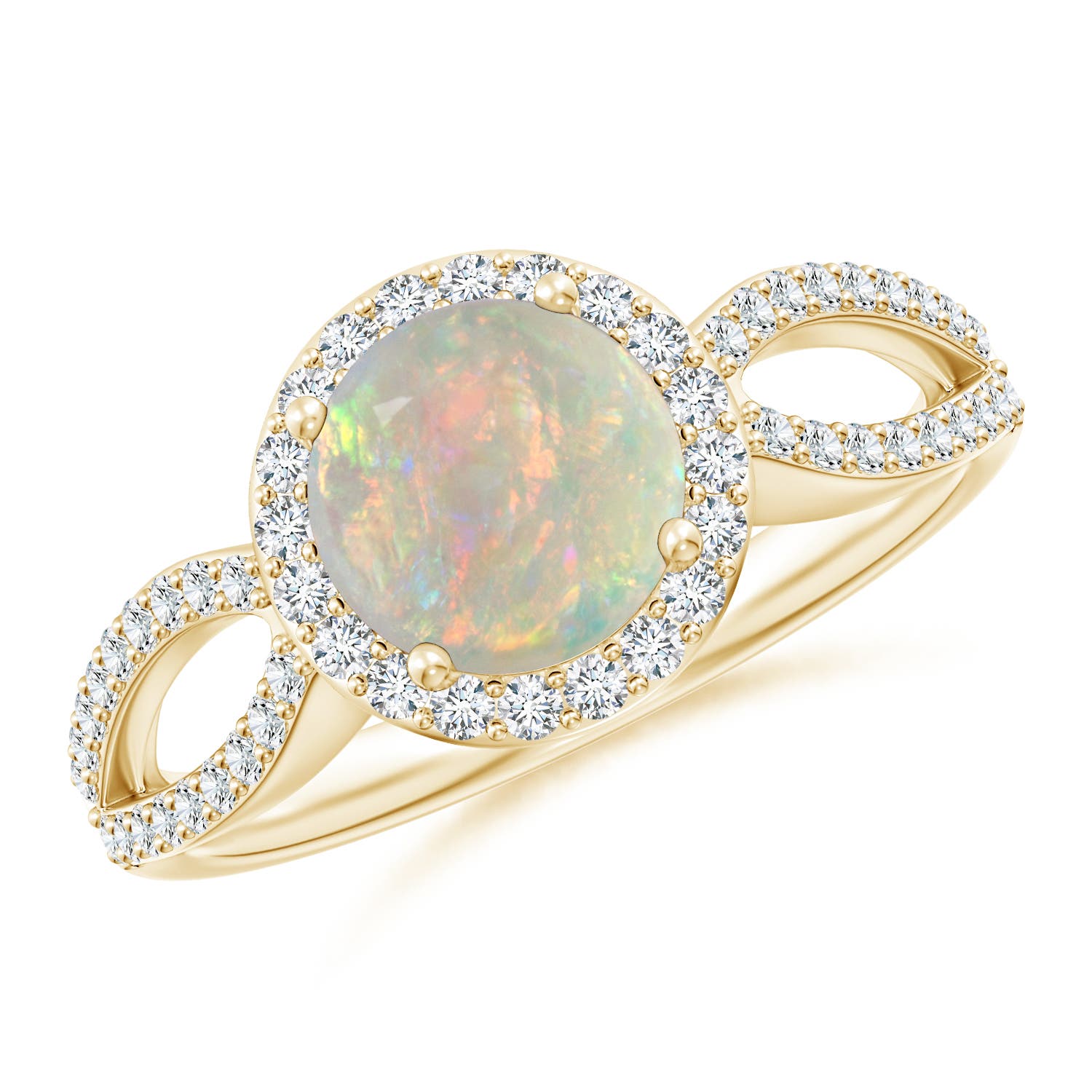 AAAA - Opal / 1.09 CT / 14 KT Yellow Gold