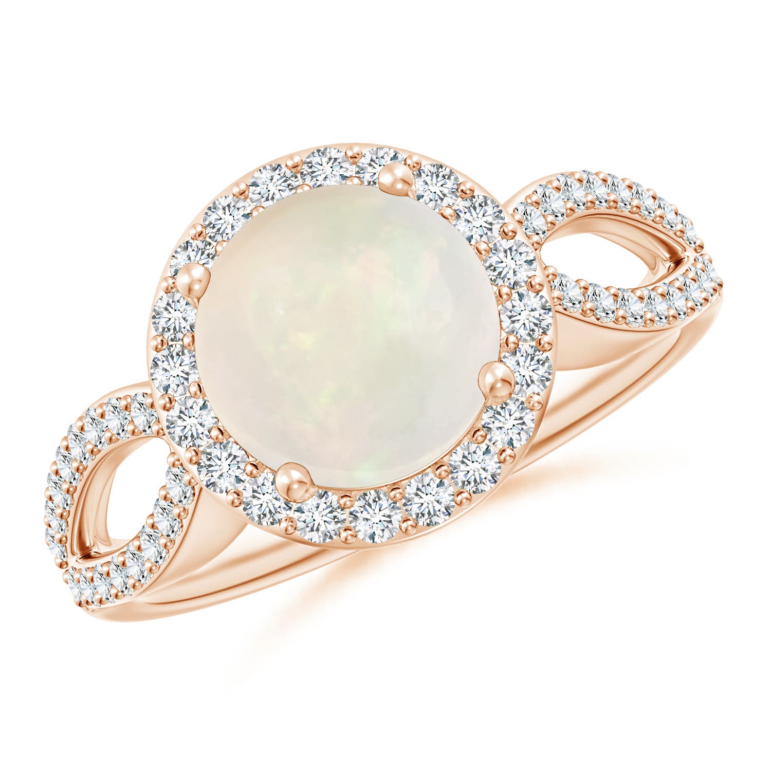 A - Opal / 1.61 CT / 14 KT Rose Gold