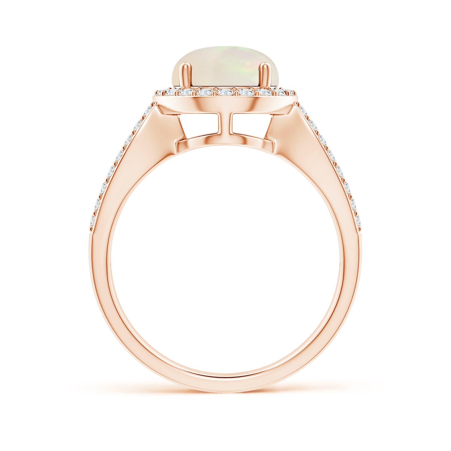 A - Opal / 1.61 CT / 14 KT Rose Gold