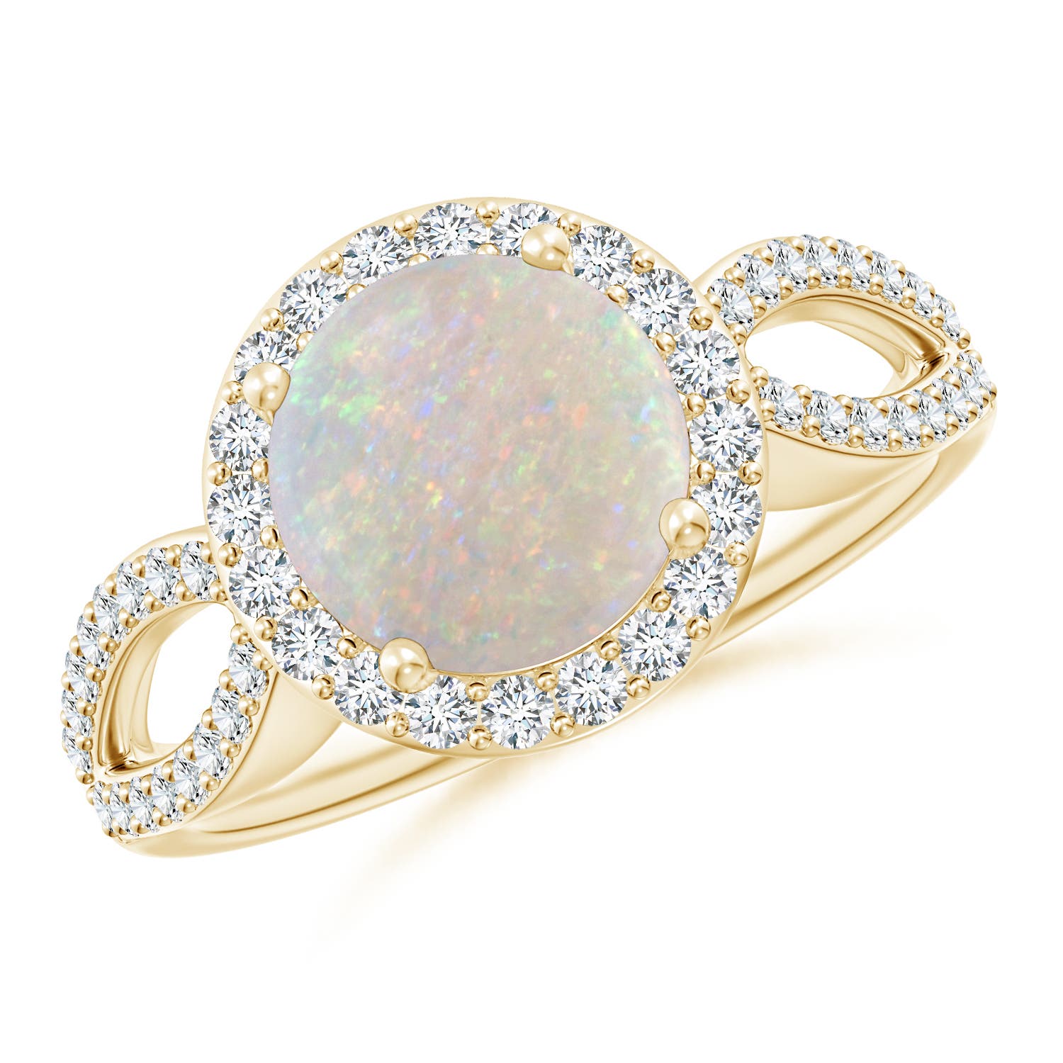 AA - Opal / 1.61 CT / 14 KT Yellow Gold