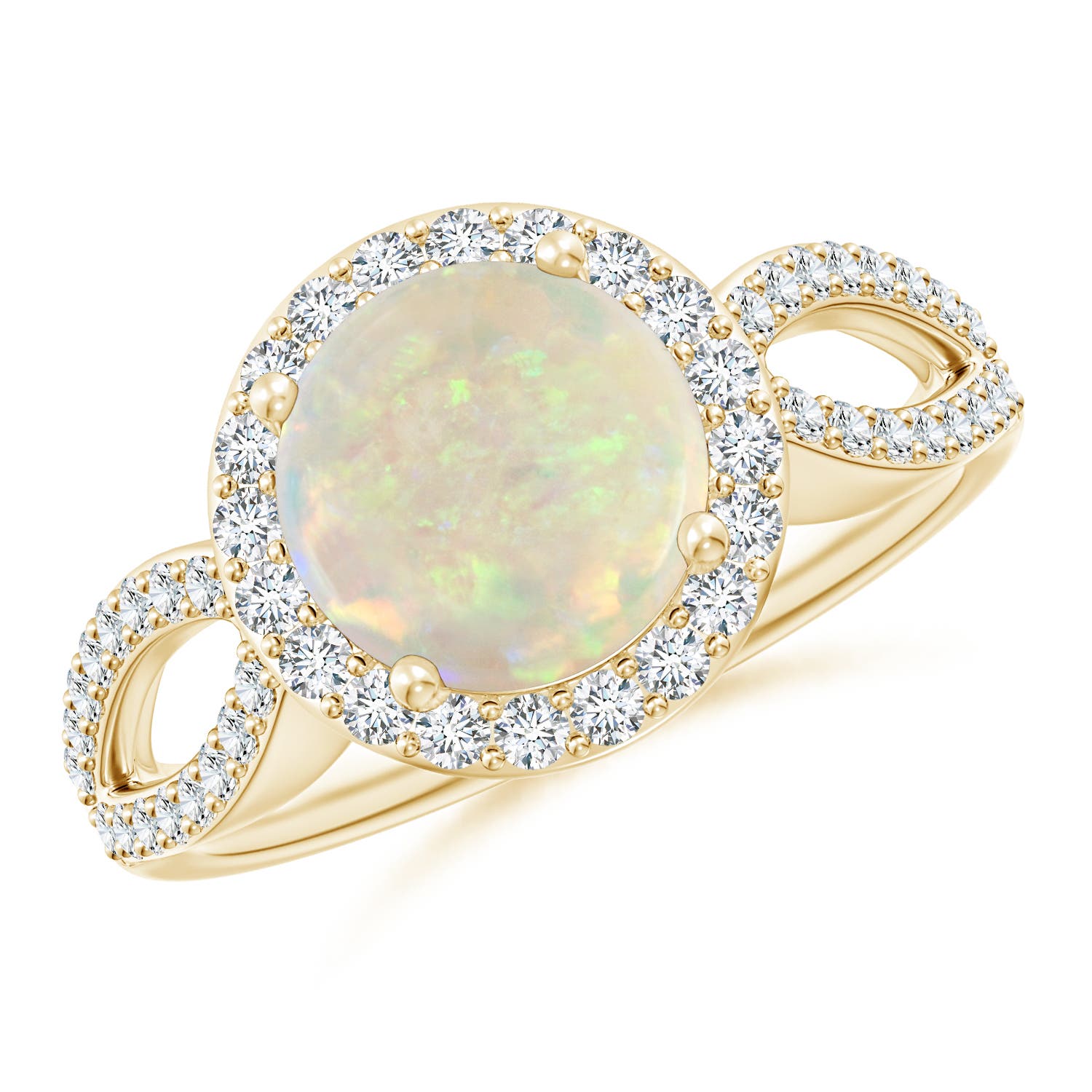 AAA - Opal / 1.61 CT / 14 KT Yellow Gold