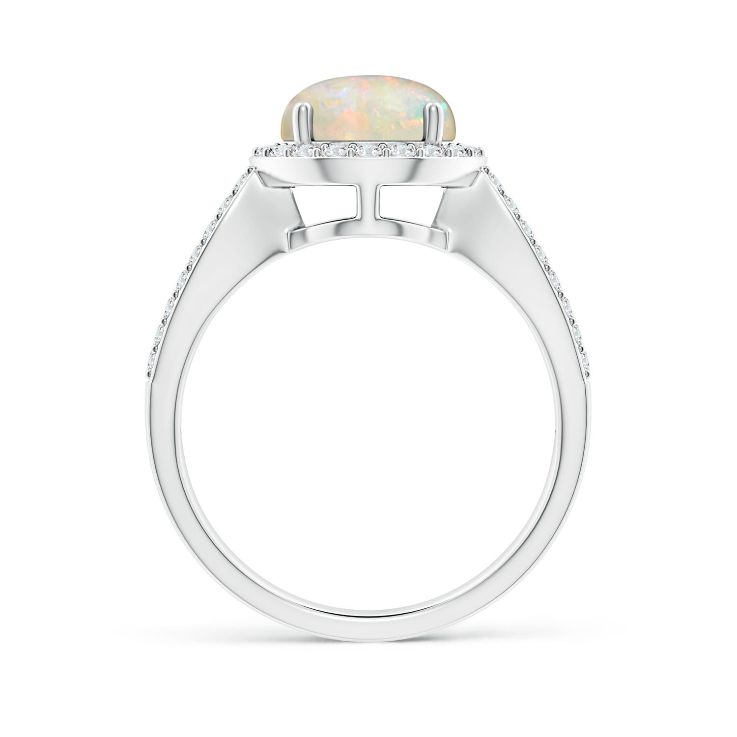 AAAA - Opal / 1.61 CT / 14 KT White Gold