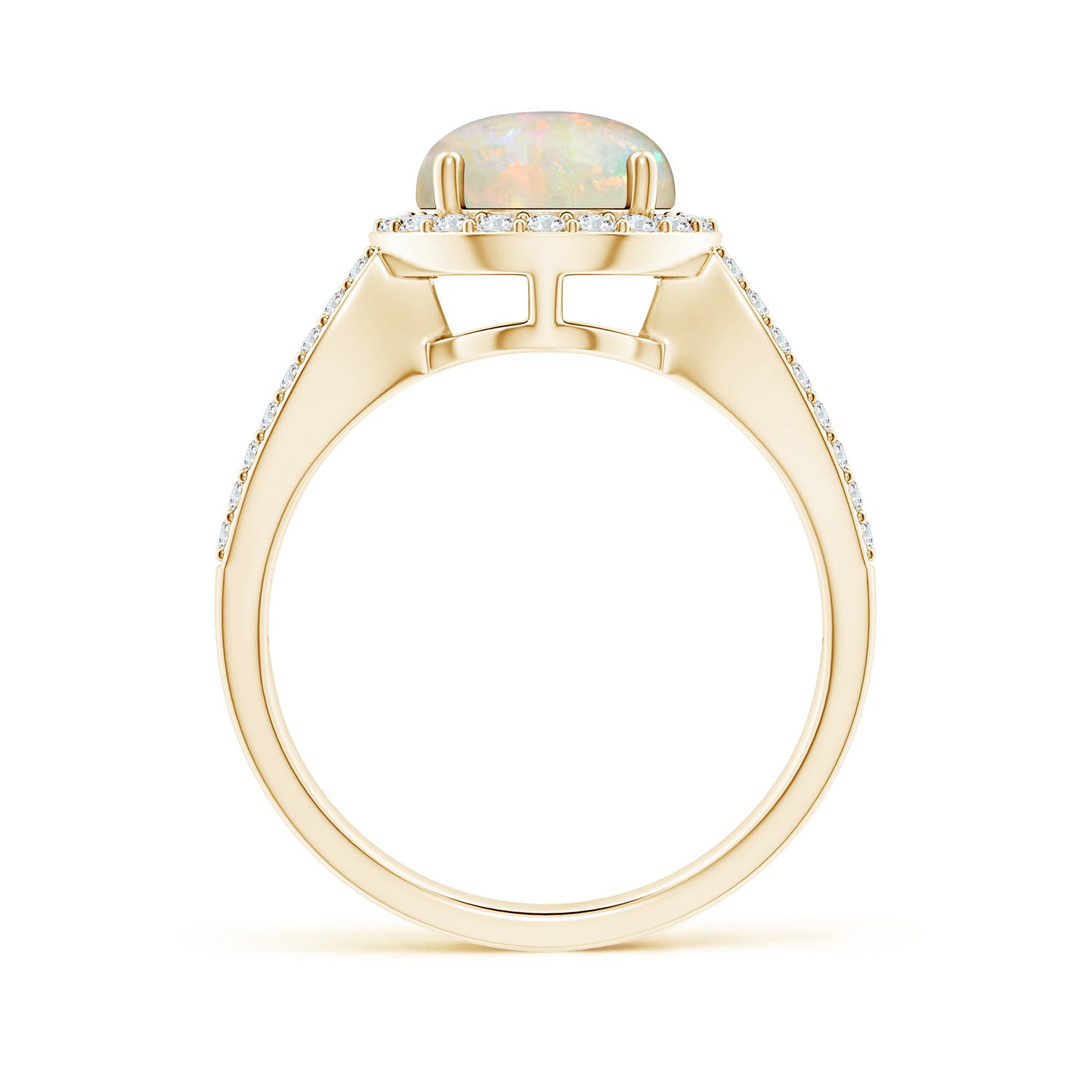 AAAA - Opal / 1.61 CT / 14 KT Yellow Gold