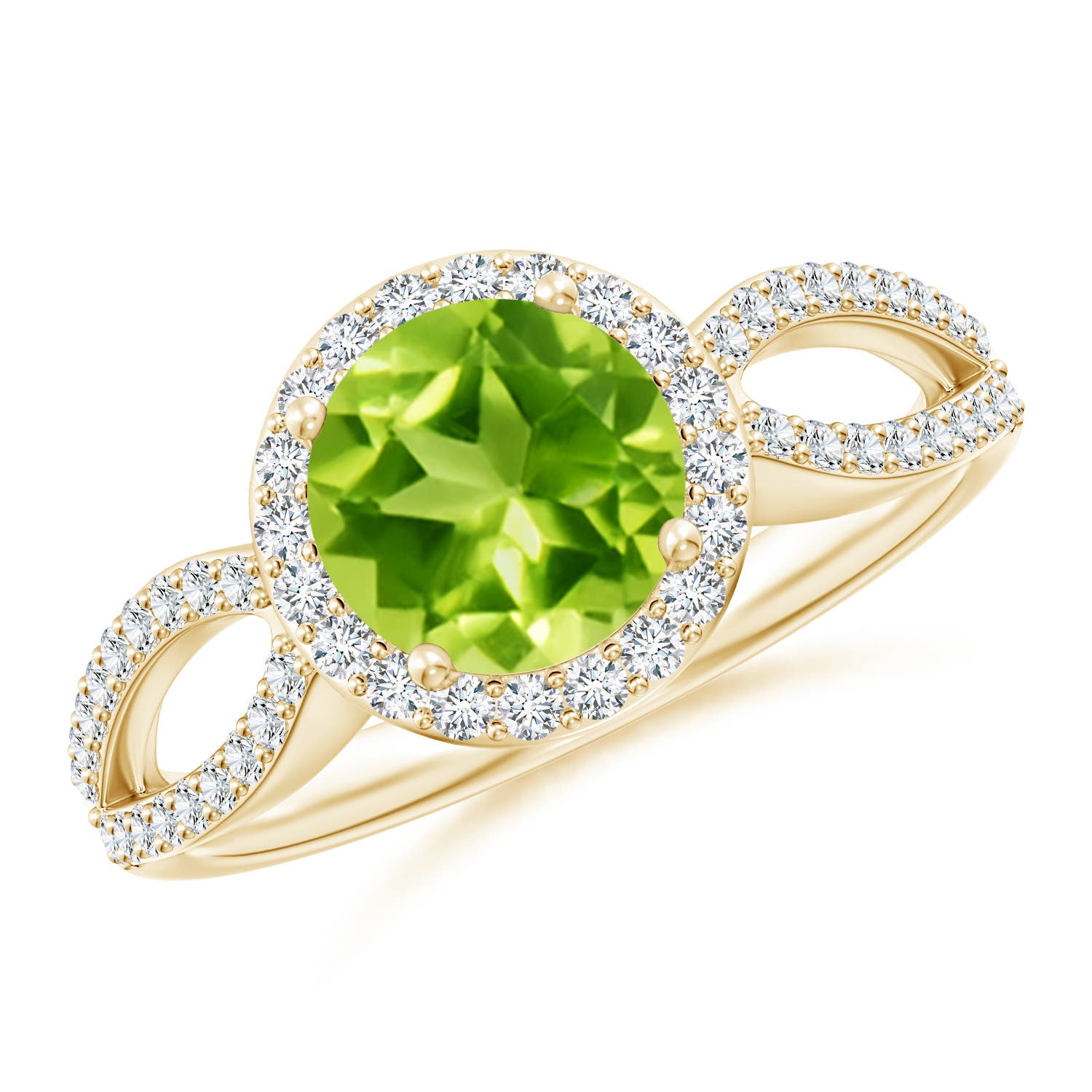 AAA - Peridot / 1.74 CT / 14 KT Yellow Gold