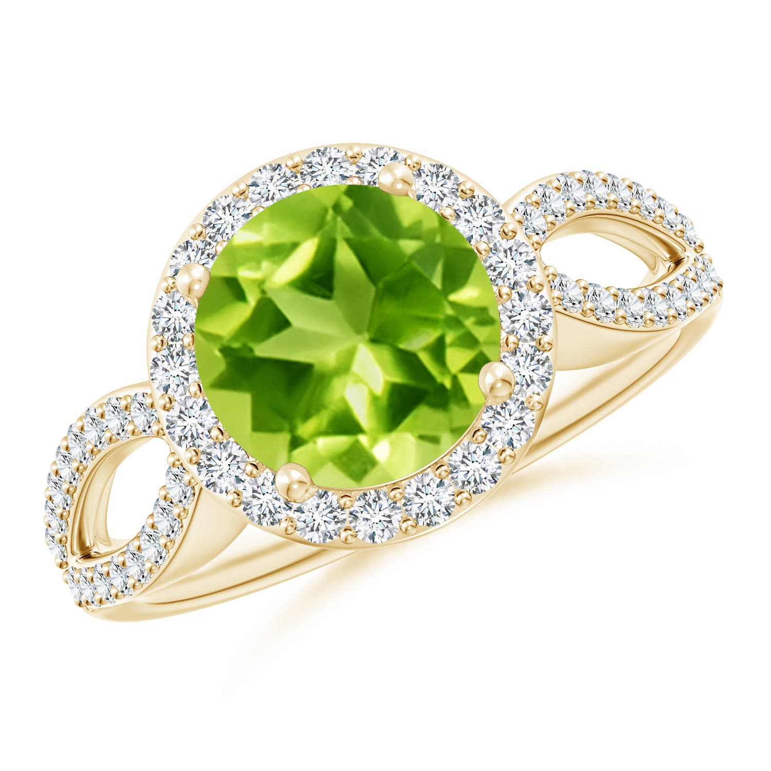 AAA - Peridot / 2.46 CT / 14 KT Yellow Gold