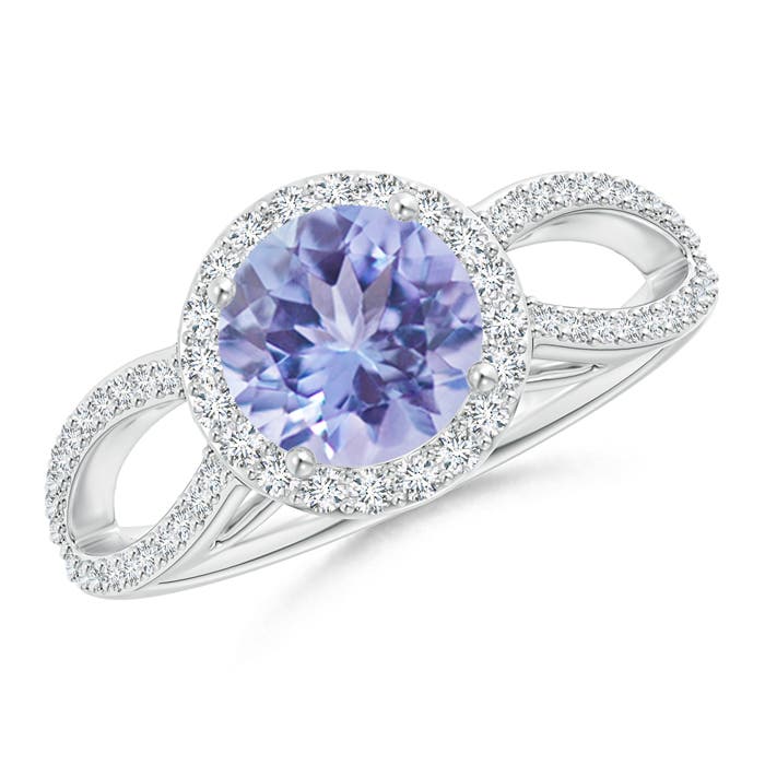 A - Tanzanite / 1.79 CT / 14 KT White Gold