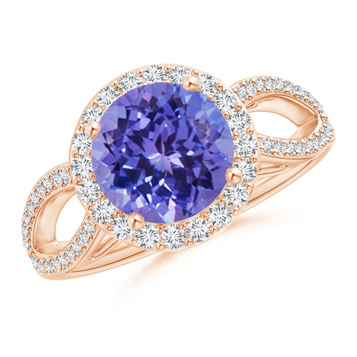 AA - Tanzanite / 2.26 CT / 14 KT Rose Gold