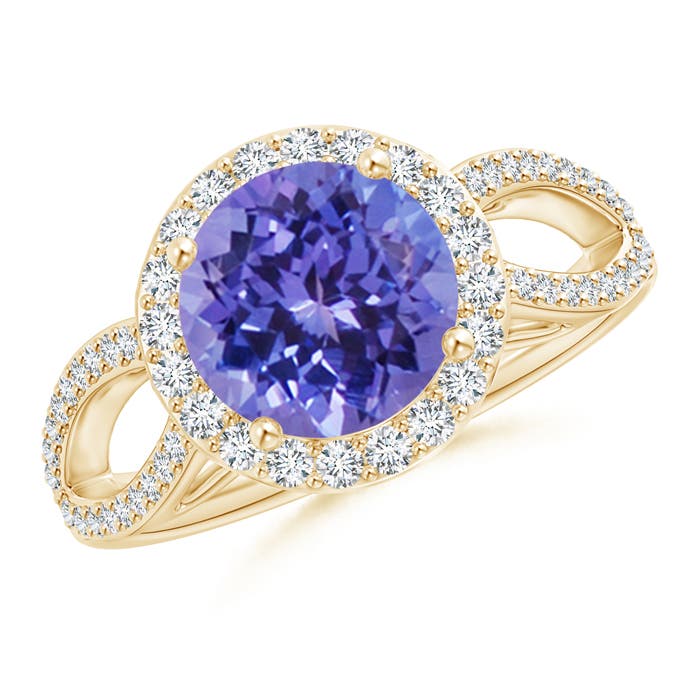 AA - Tanzanite / 2.26 CT / 14 KT Yellow Gold