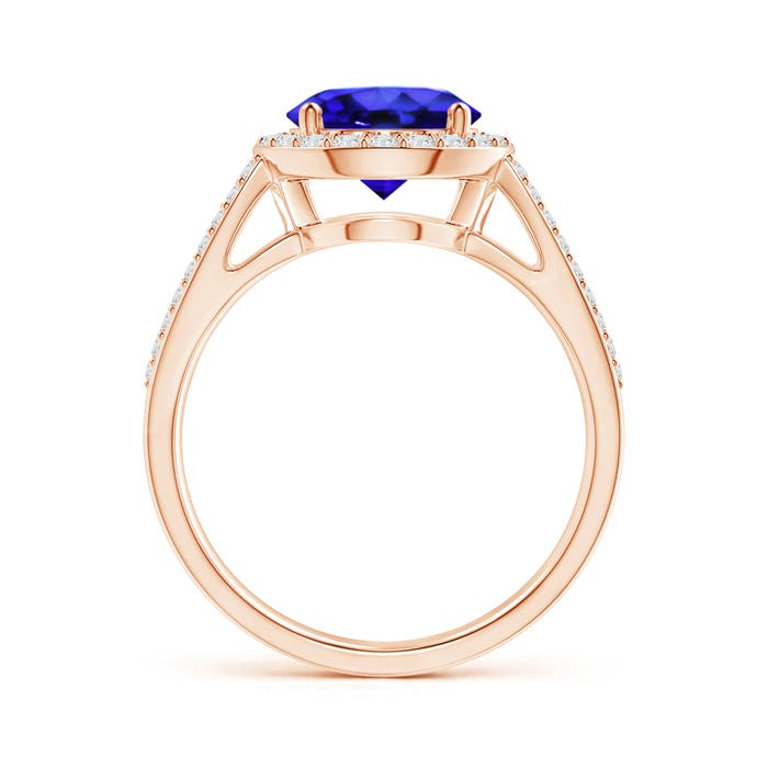 AAA - Tanzanite / 2.26 CT / 14 KT Rose Gold