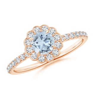 Round A Aquamarine