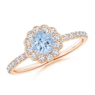Round AA Aquamarine