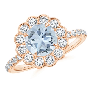 Round A Aquamarine